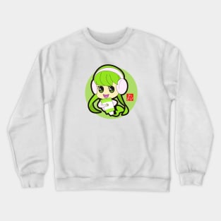 Wasabi Girl Crewneck Sweatshirt